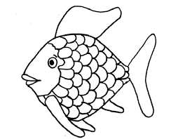 Download the file and print. Drawing Skill Line Drawing Rainbow Fish