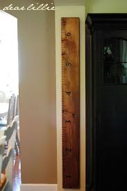 Turn A 2x4 Into A Large Ruler For The Wall And Record The