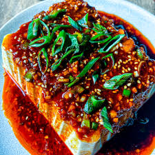 chili garlic silken tofu 10 minutes