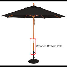 Model 532 Wood Umbrella Replacement Rib