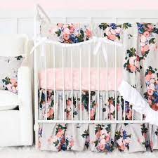 mini crib bedding sets for girl