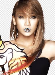 cl 2ne1 render woman s face png pngegg