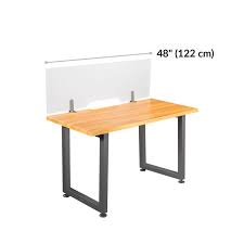 Obex desk and table mounted modesty panels create privacy below your work surfaces. Acrylic Privacy Panel 48 Office Desk Partition Vari