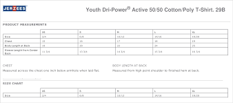 Youth Jerzees Dri Power Active 50 50 T Shirt