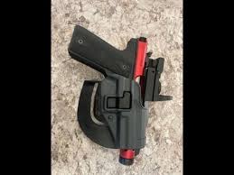 paddle holster for the ruger 22 45 lite