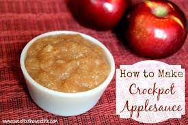 the best crockpot applesauce ever