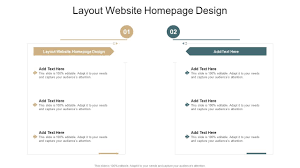 layout homepage design in
