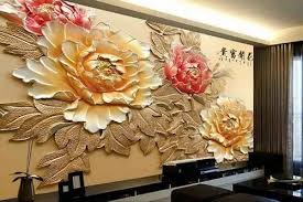 n decor vinyl modern flower wallpaper