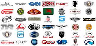 car brands and logos that start with g