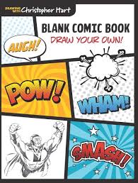 blank comic book draw your own