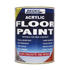 bedec acrylic floor paint non slip