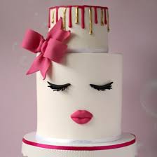 lips and lashes cake tutorial craftgawker