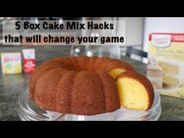 game changing box cake mix hacks