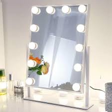 Boyel Living Chende Hollywood Led Lighting Makeup Mirror Vanity With 12 Dimmable Bulb Xdmirror4030w The Home Depot