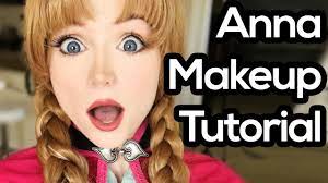 anna from frozen makeup tutorial