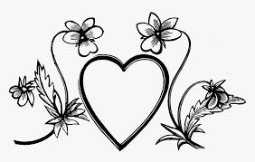 Flower heart daisy flower art flower wallpaper love heart images daisy love love wallpaper my flower nature pictures. Thumb Image Flowers And Love Hearts Drawing Hd Png Download Transparent Png Image Pngitem