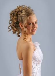 Let your curls steal the spotlight. Another Hair Style Minus The Curl In Front Updos For Medium Length Hair Hairstyles For Quinceanera Curly Wedding Hair