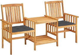 Patio Chairs With Tea Table And