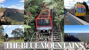 taking the train to the blue mountains
