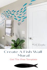 Fish Wall Decor With Free Template