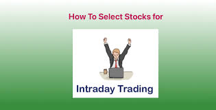 filter stocks for intraday trading