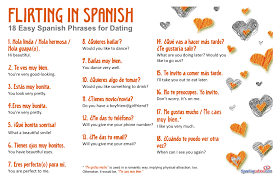 flirting in spanish 18 easy spanish