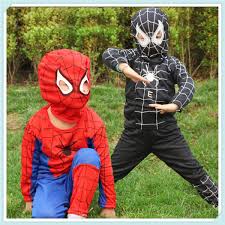 New Cosplay Costumes Suit Spider Man Children Kids Boy Performance Clothing Sets 3 Size Halloween C144 Costume Accessories Theatrical Costumes From