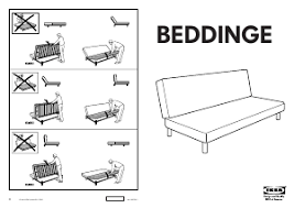 manual ikea beddinge day bed