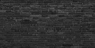 Black Brick Wall Large Background