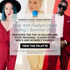 pantone fashion color trend report