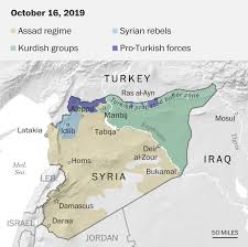 Compiled 1,464 images from liveuamap showing the events and changing front lines inside of syria from 2014 to 2018. Syria In Maps Visualizing What Trump S Pullout Has Done The Washington Post