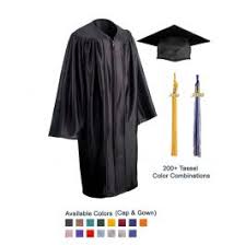 Child Shiny Cap Gown Tassel Package Graduationsource
