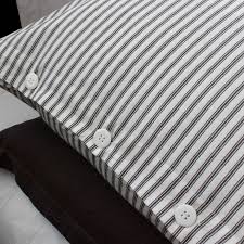 Classic Ticking Duvet Cover Set By
