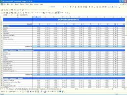 Expenses Spreadsheet Template Excel Small Business Income Expense