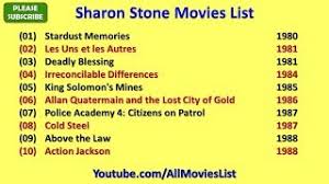 Refine see titles to watch instantly, titles you haven't rated, etc. Sharon Stone Movies List Youtube