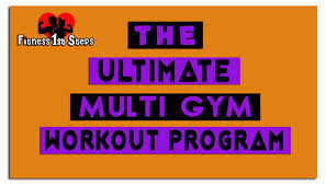 multi gym workout fitness 1st steps