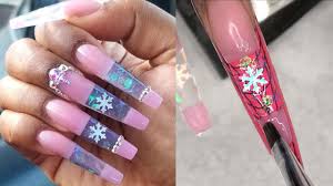 You can create this easy nail art designs for even short nails or long ones. The Best Nail Art Designs Compilation On Youtube Acrylic Nails Polygel Nails Youtube
