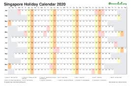 2020 holiday calendar holidaylandscape