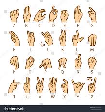 That's the only way i'll say it now. Vector Language Deafmutes Hand American Sign Stock Vector Royalty Free 1157430907