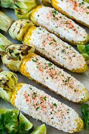 Mexican Corn With Cotija Cheese gambar png
