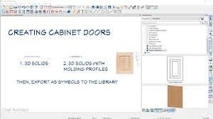 creating a custom cabinet door video