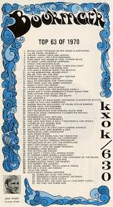 Kxok Top 63 Of 1970 In 2019 1970s Music Music Charts