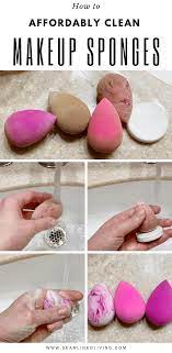 how to clean beauty blenders quick