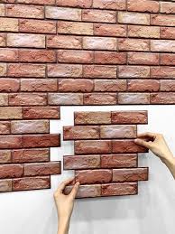 3d Faux Brick L And Stick Wall Panel