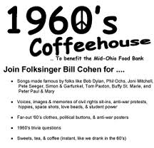 Take the test and find out. Spirit Of The 1960s Coffeehouse To Benefit The Mid Ohio Food Bank Columbusfreepress Com