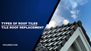 types of roof tiles tile roof
