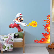 Mario Fire Ball Wall Graphic Decal
