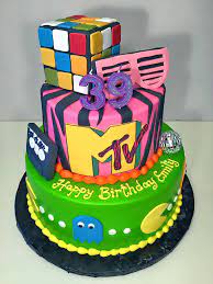 80s Theme Birthday Cake Birthday Cake 80s Theme Cake gambar png