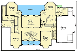Majestic Two Level House Plan With Main
