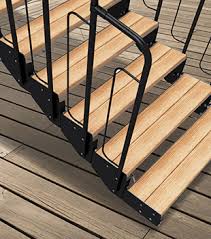 Create an inviting entry point to your deck, patio, or door with a new set of wooden stairs. Asta Modular Stairs Adjustable Modular Steel Stairs For Indoor And Outdoor Use Tlc